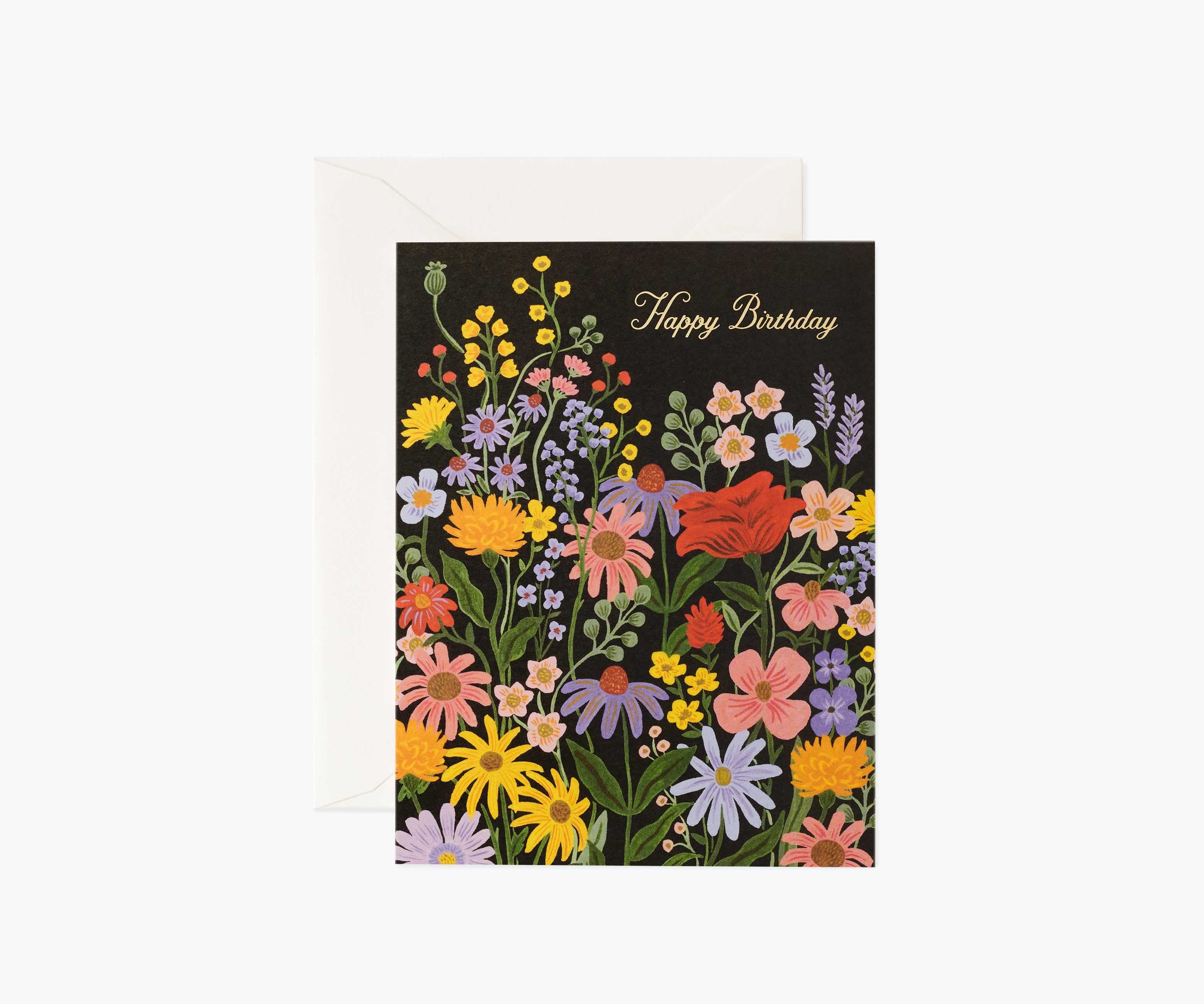 Prairie Garden Birthday Card - Single Card