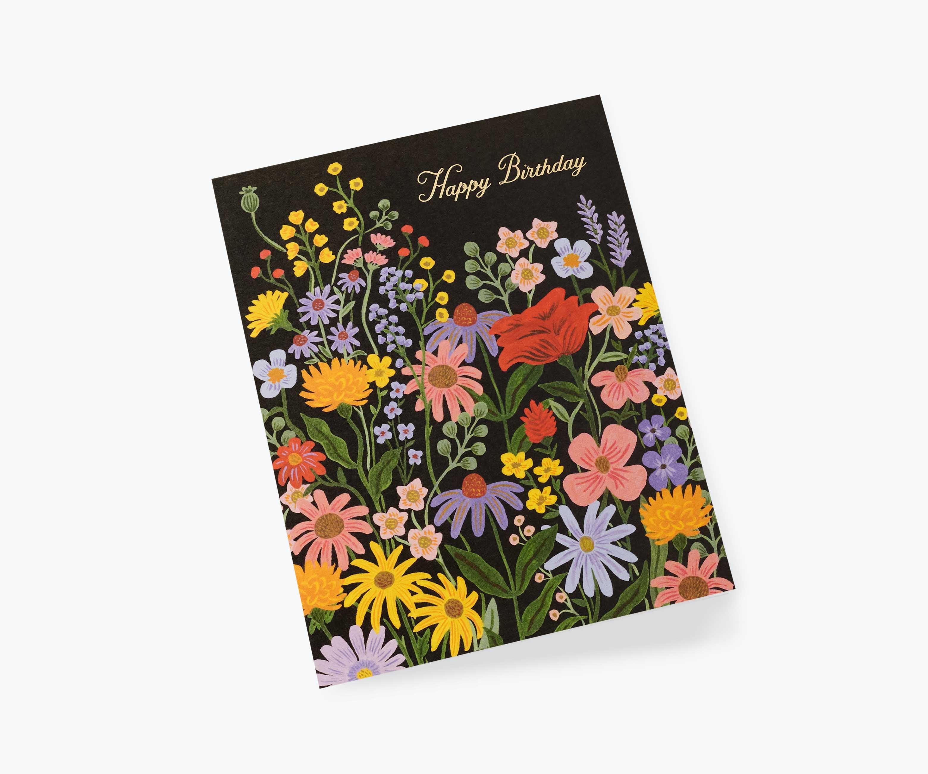 Prairie Garden Birthday Card - Single Card