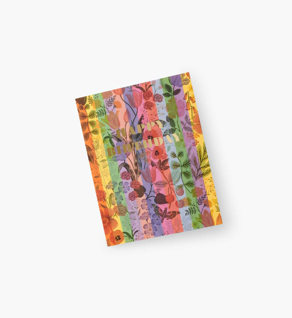 Kaleidoscope Birthday Card - Single Card