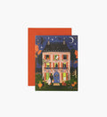 Haunted House Halloween Card - Single Card