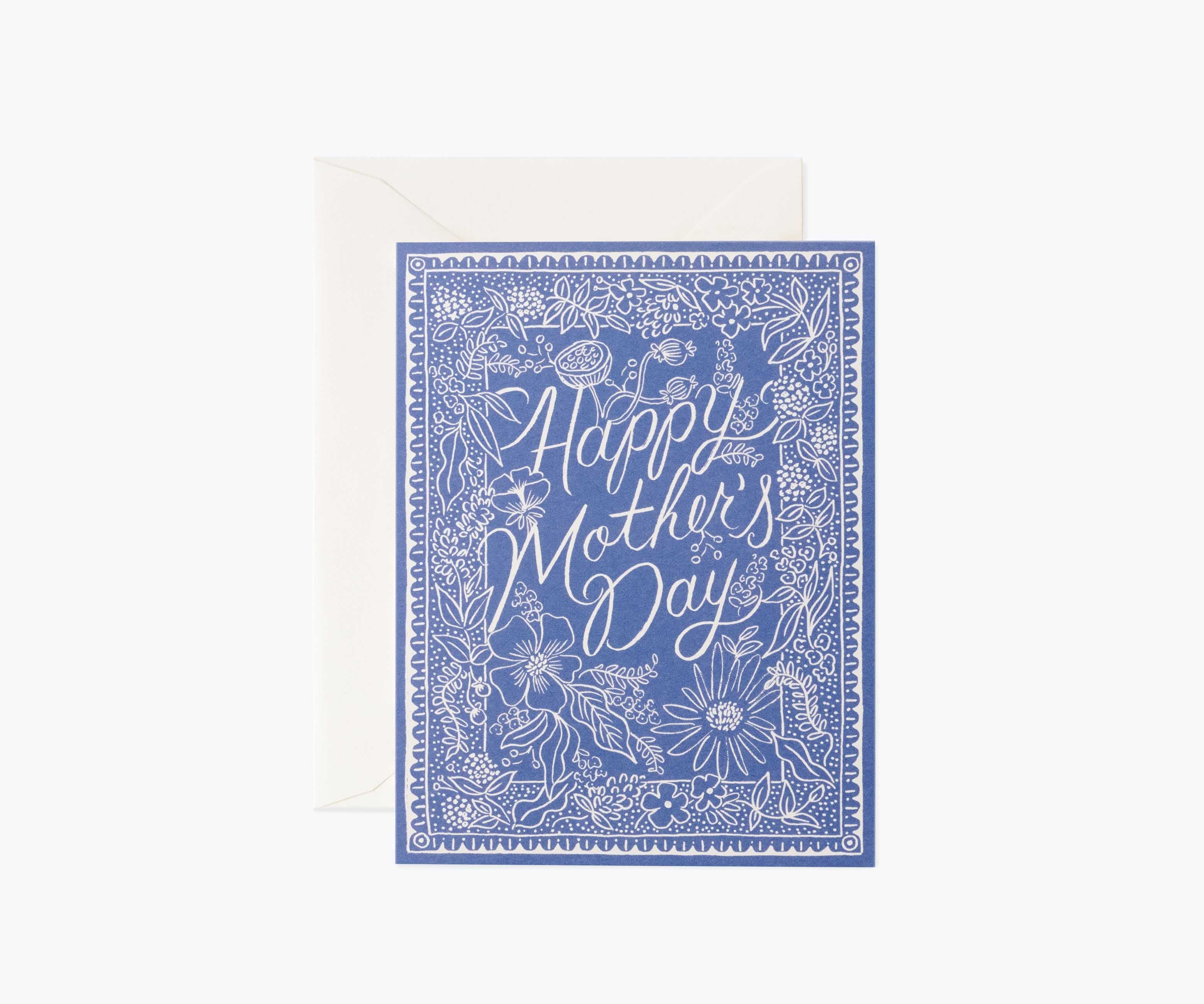 Delft Mother's Day Card - Single Card