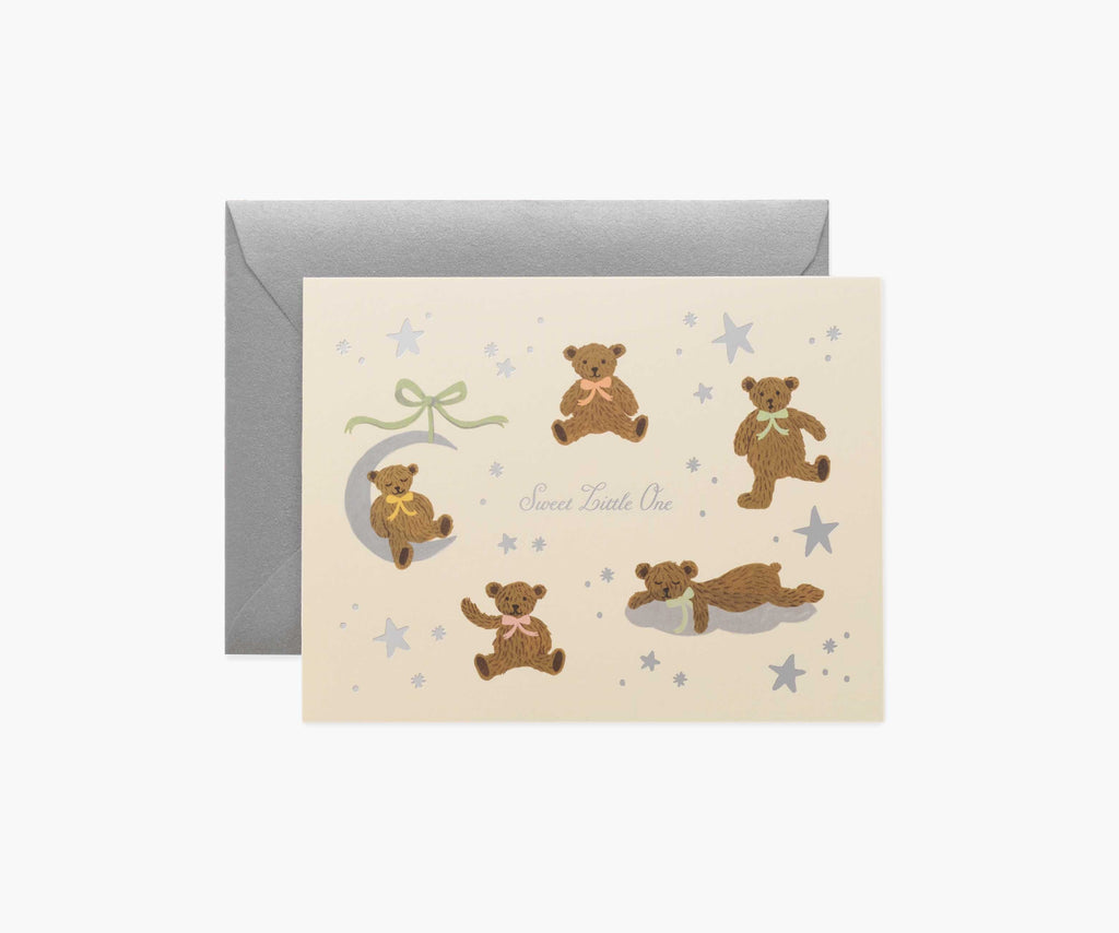 Sweet Little One Baby Card - Single Card