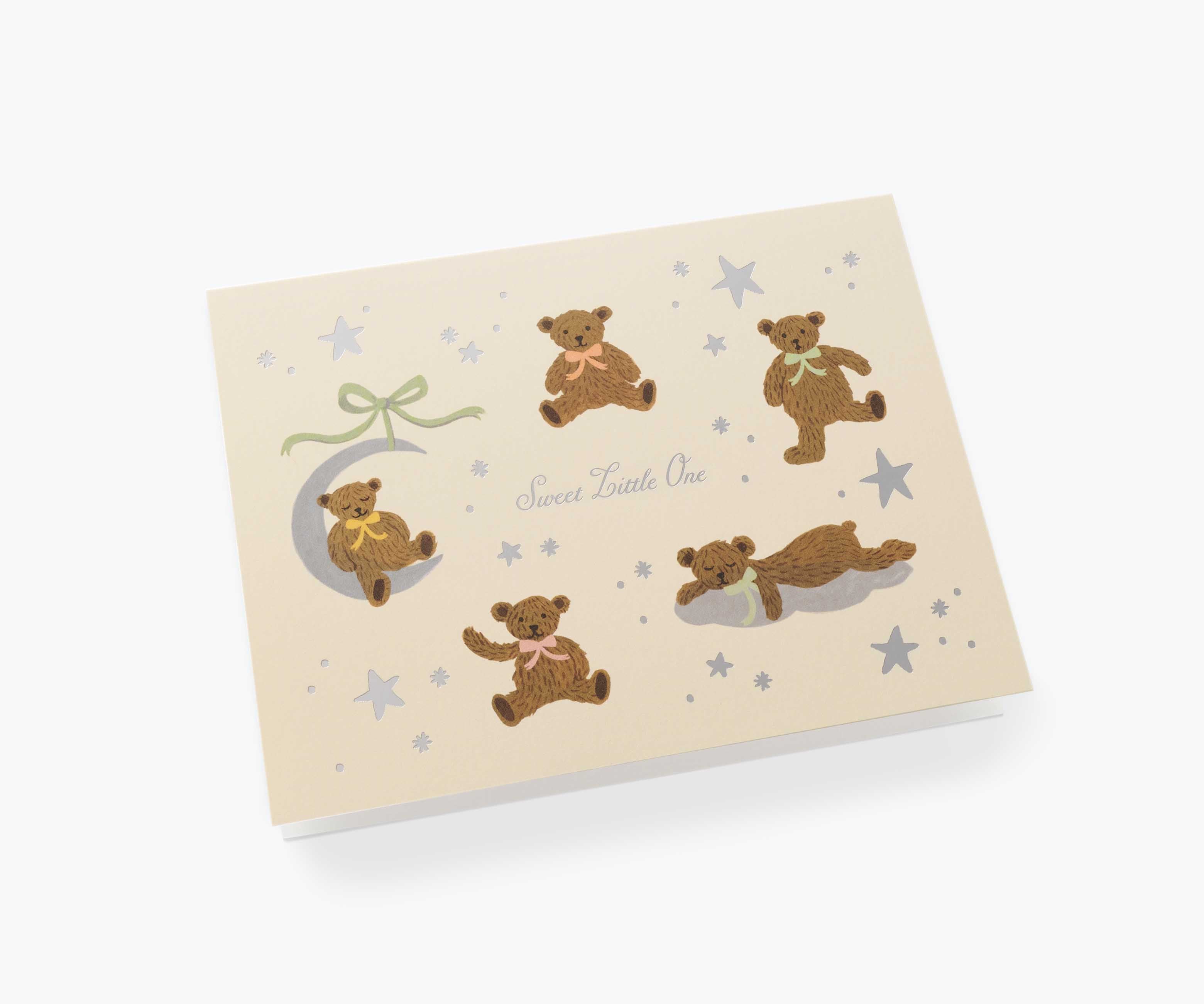 Sweet Little One Baby Card - Single Card