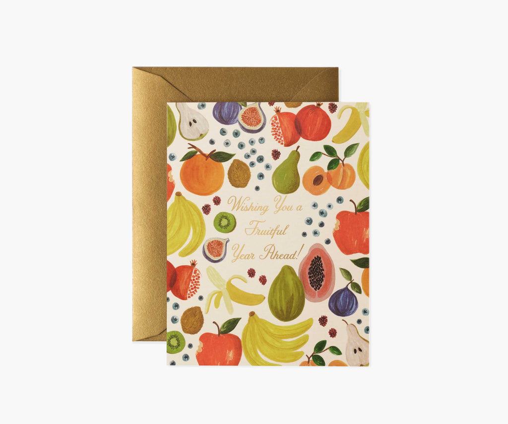 Fruitful Year Ahead Encouragement Card - Single Card