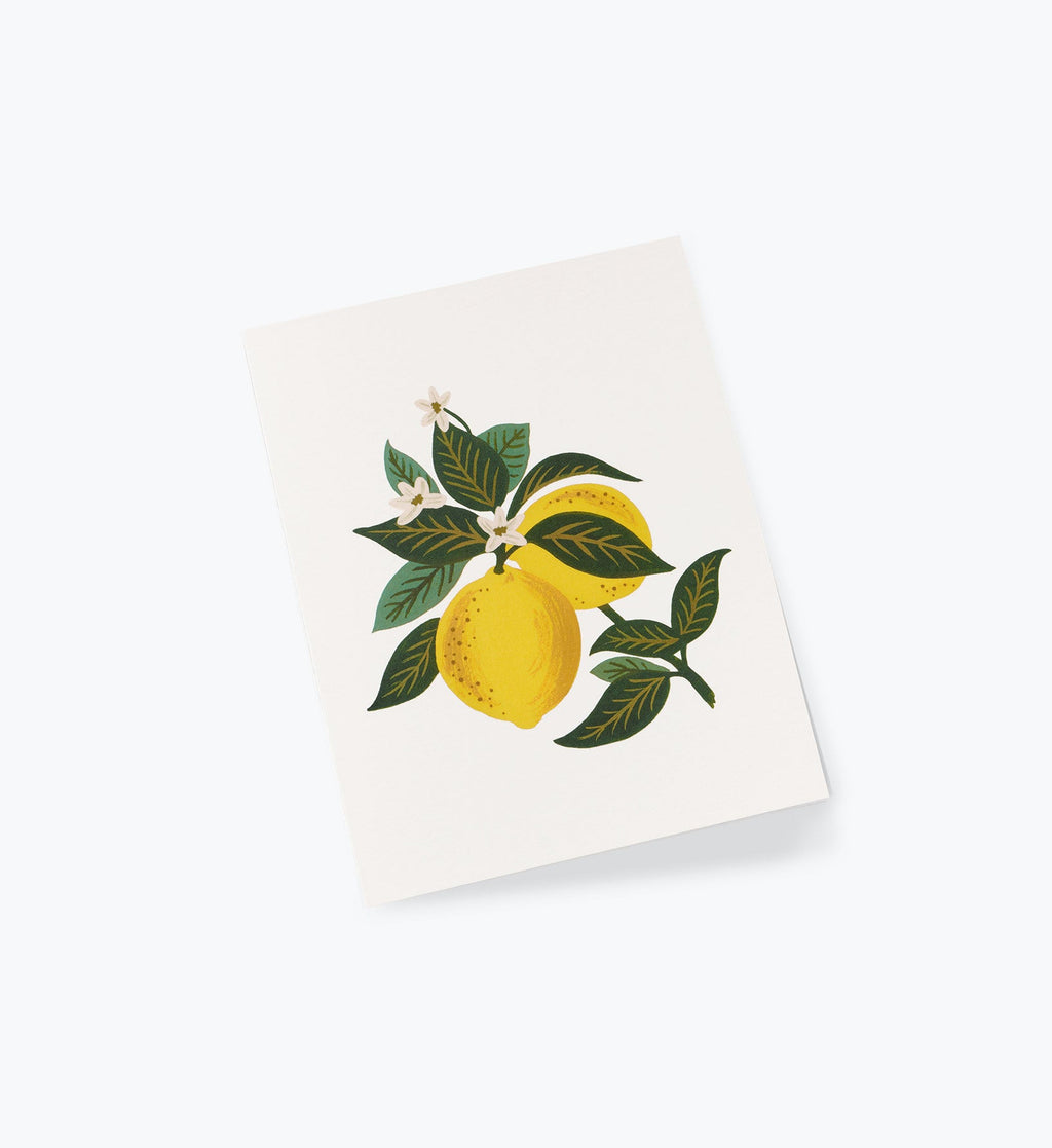 Lemon Blossom Everyday Card - Single Card