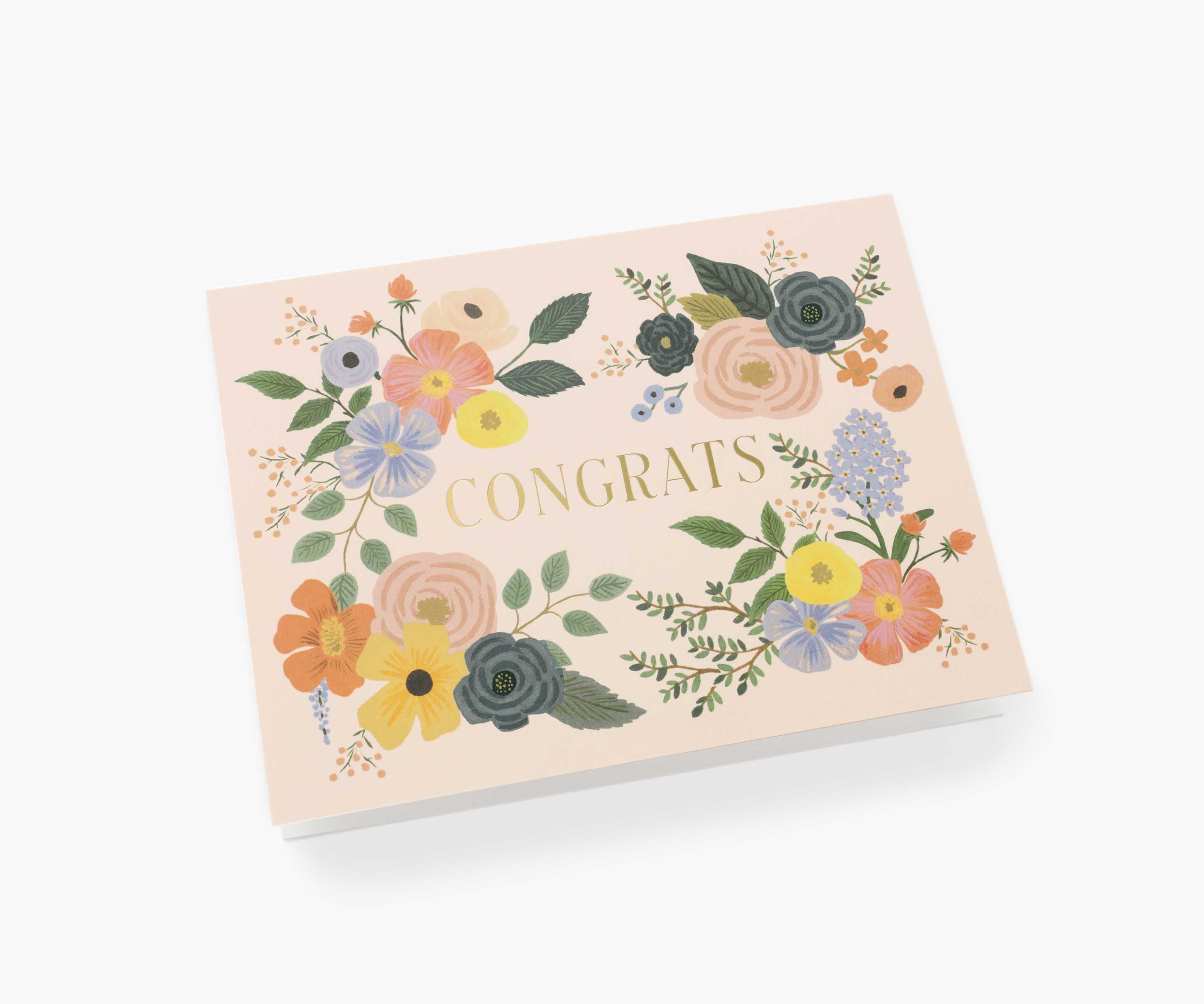 Garden Forest Congrats Card - Single Card
