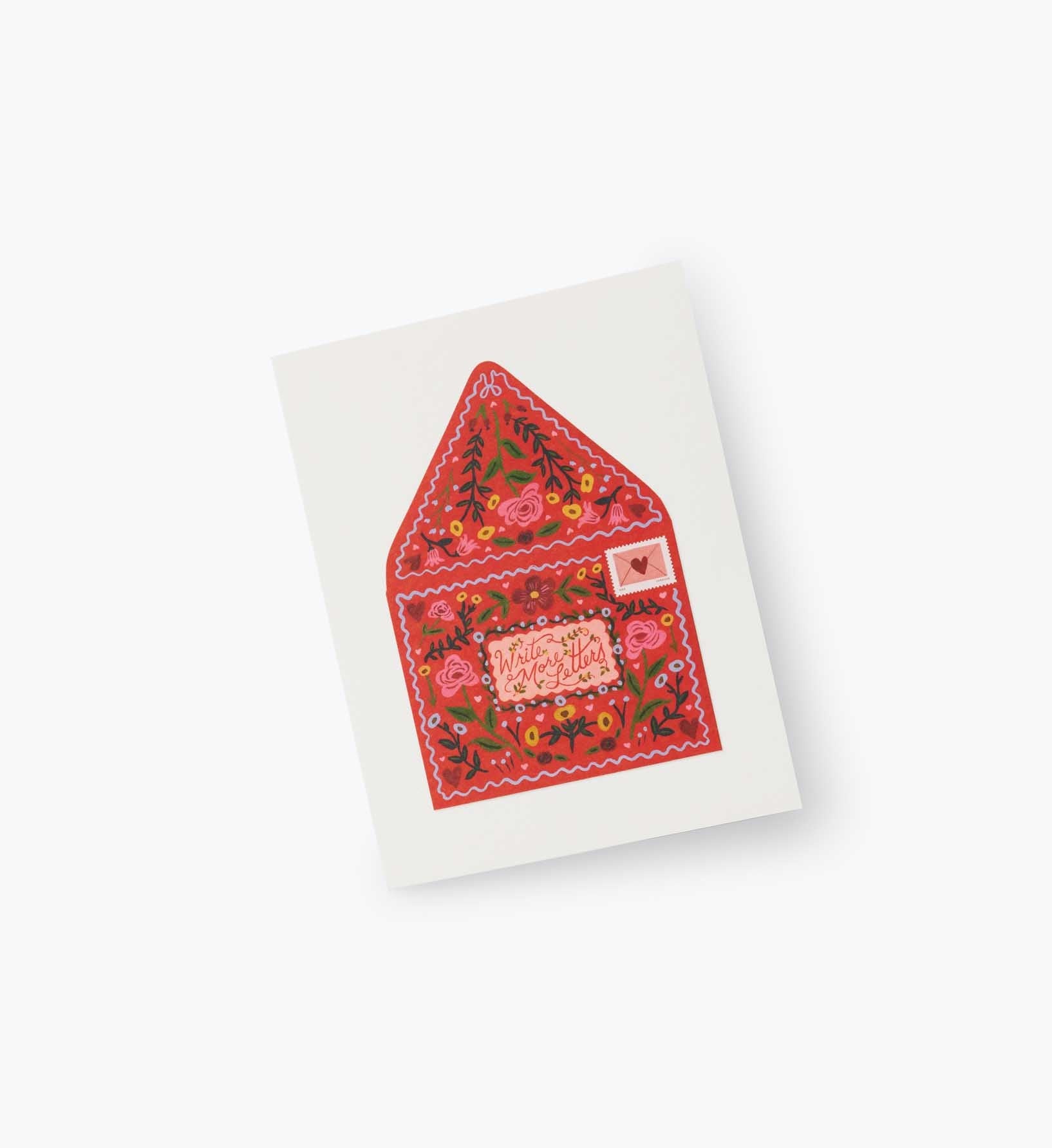 Write More Letters Everyday Card - Single Card