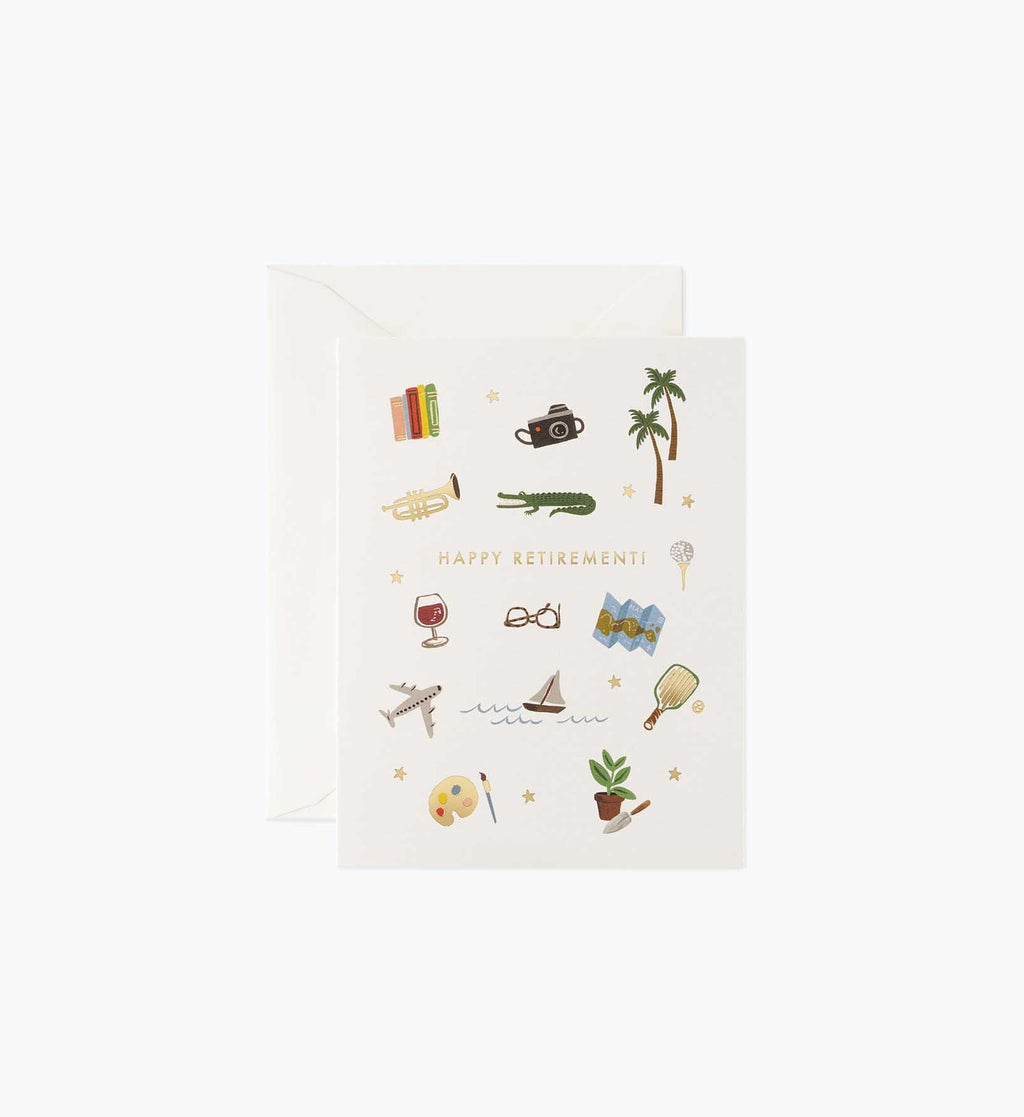 Happy Retirement Card - Single Card