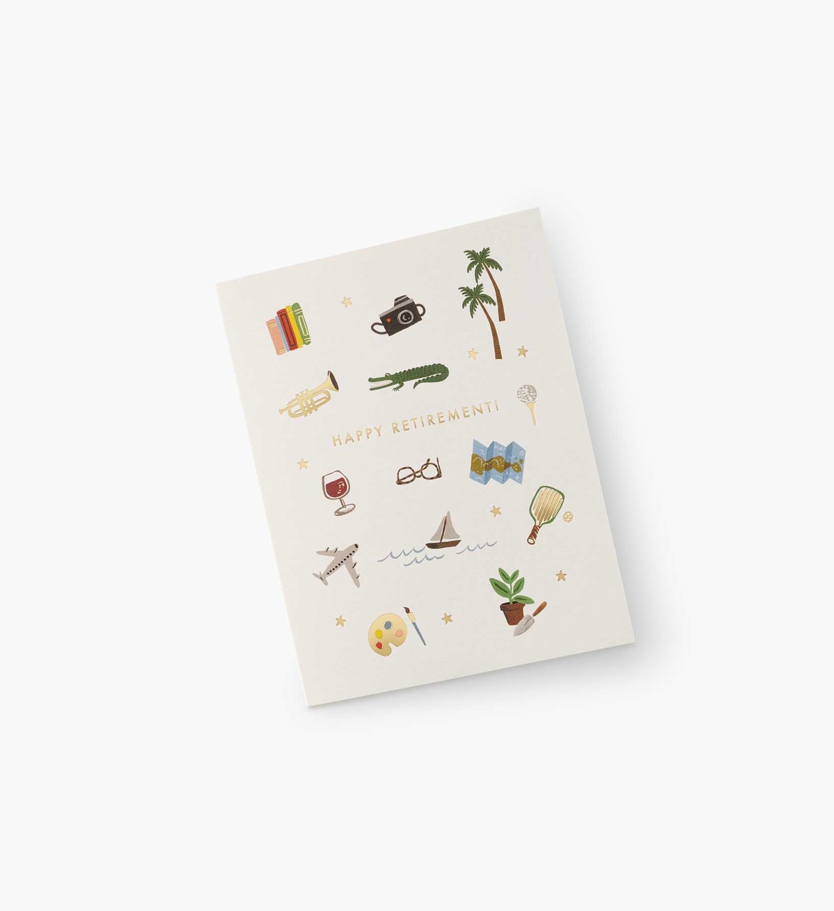 Happy Retirement Card - Single Card