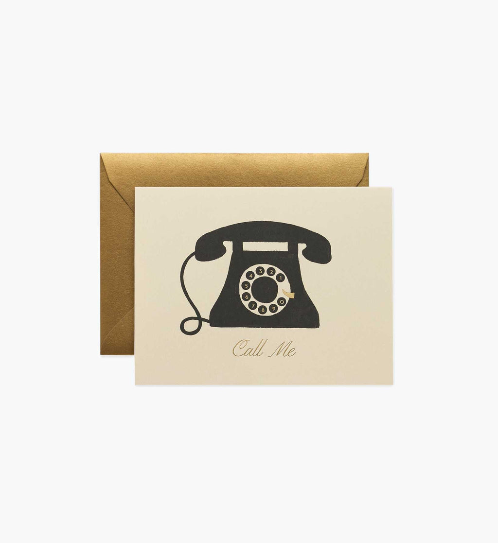 Call Me Love & Friendship Card - Single Card