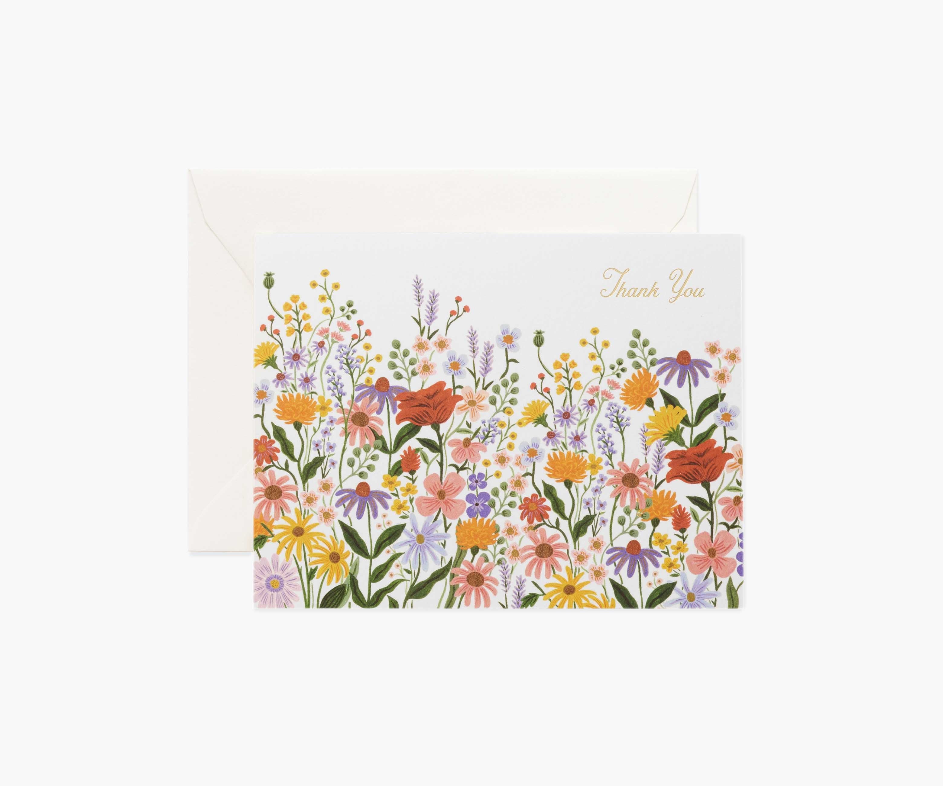 Prairie Garden Thank You Card - Single Card