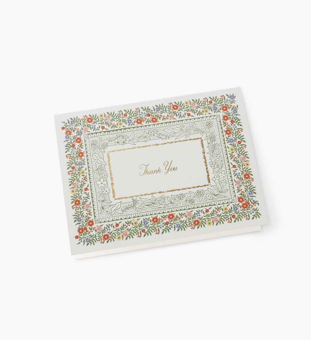 Rosette Thank You Cards - Boxed Set