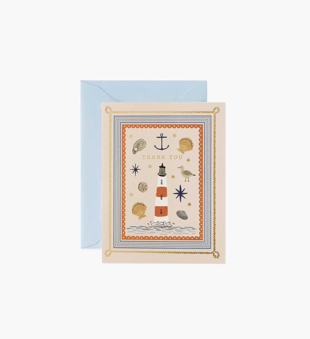 Seaside Thank You Card - Boxed Set