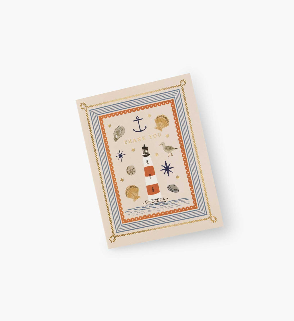 Seaside Thank You Card - Boxed Set