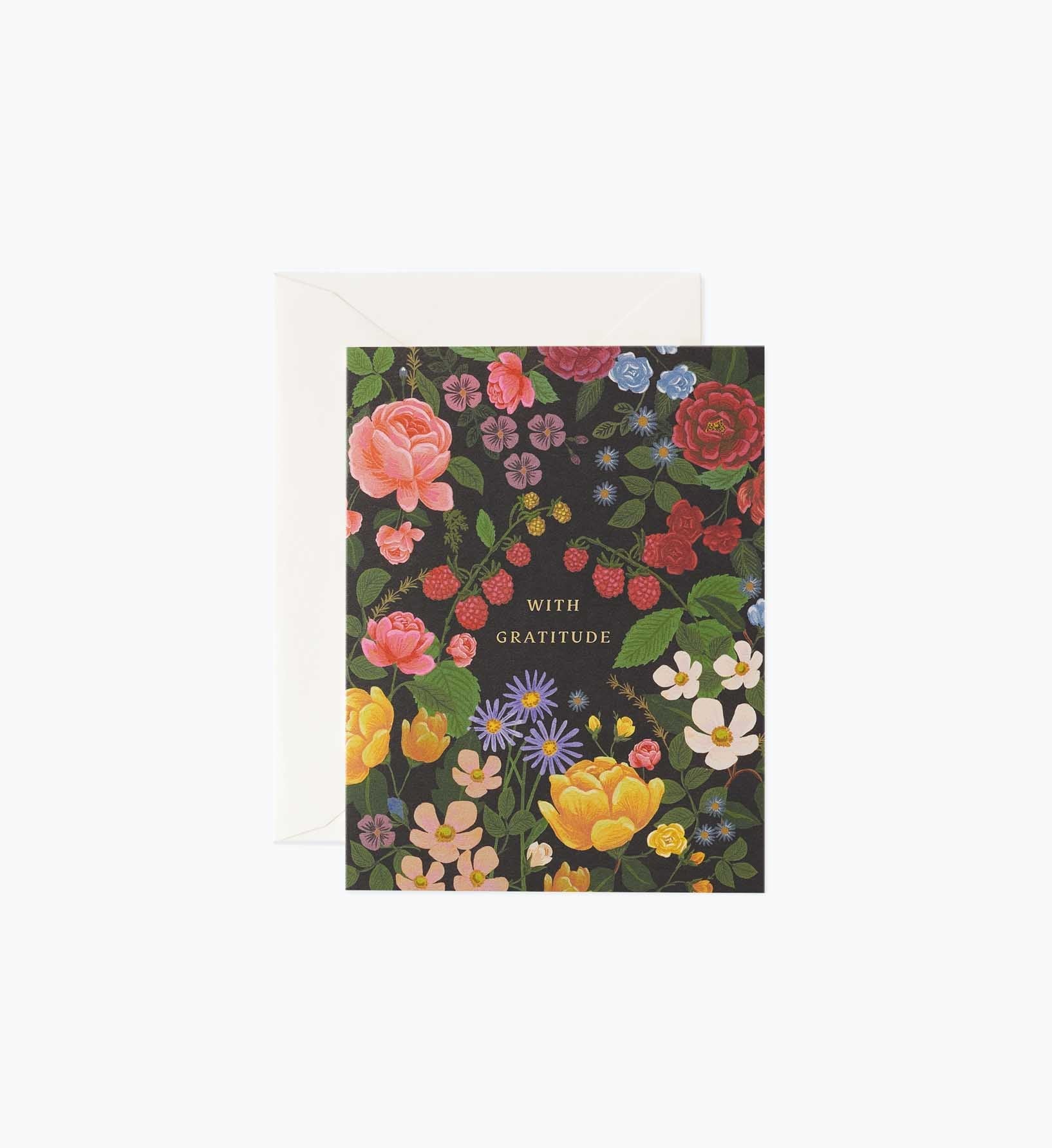 Gratitude Garden Thank You Card - Single Card