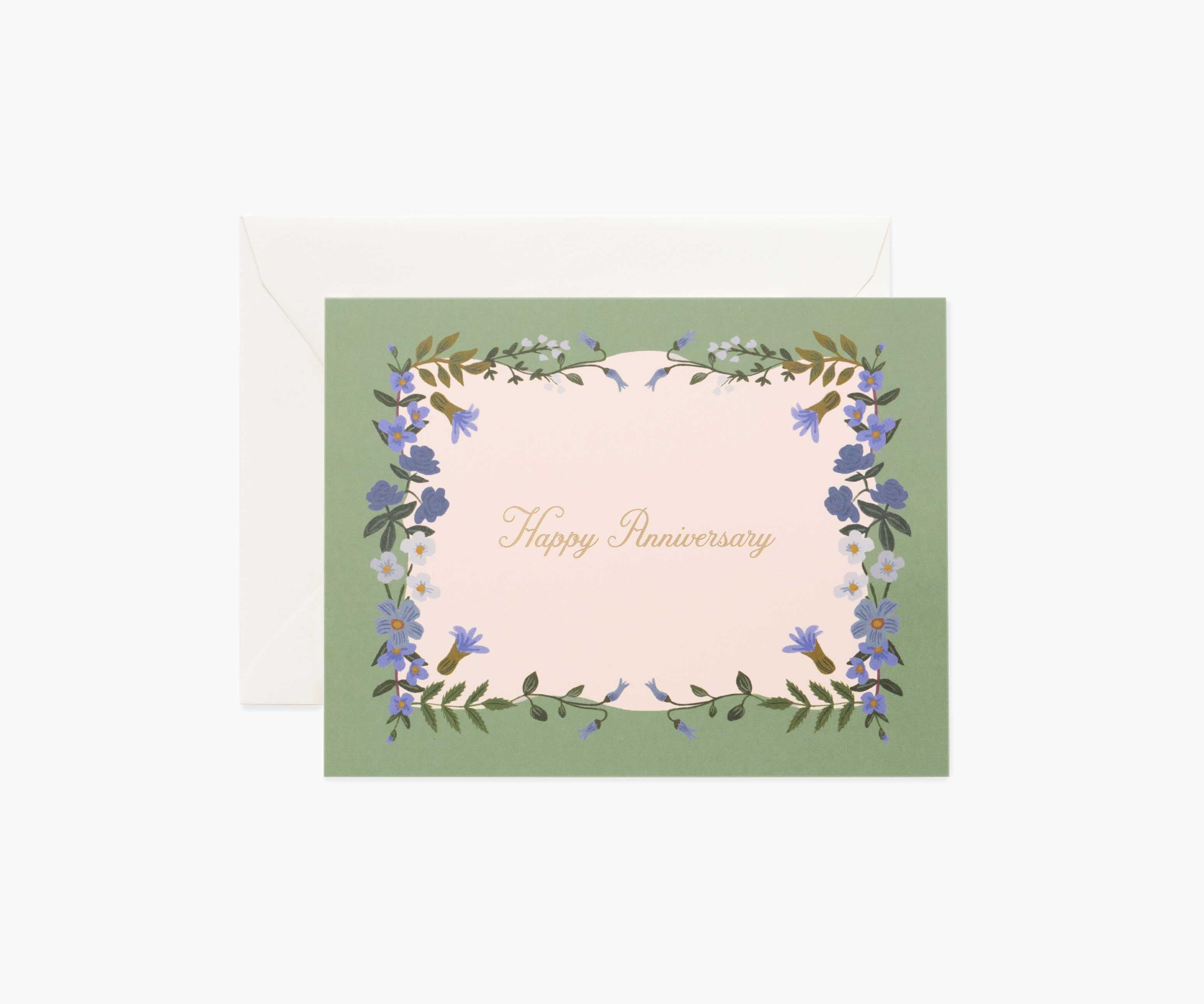 Wildwood Anniversary Card - Single Card
