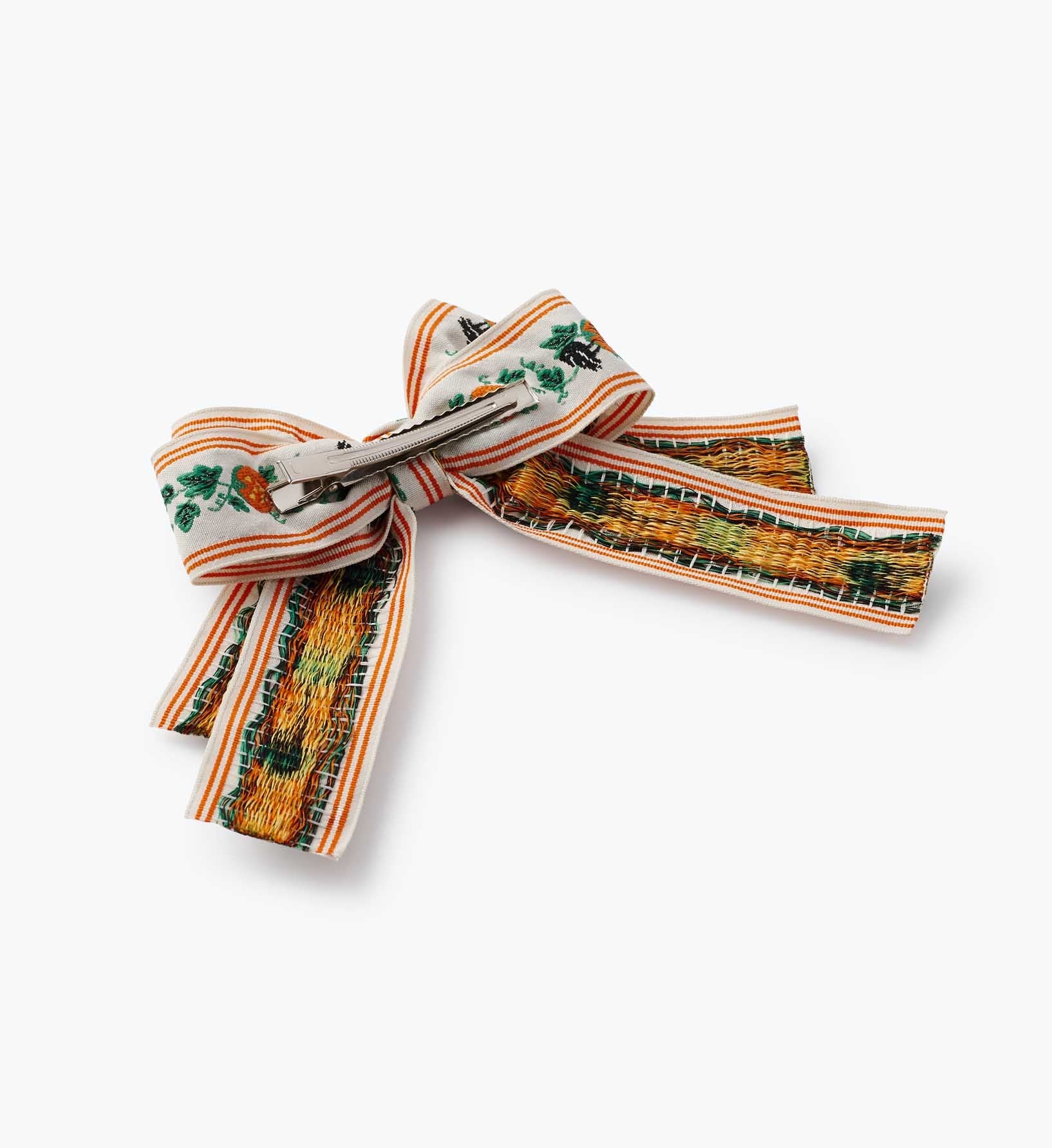 Bow Clip - Pumpkin Patch