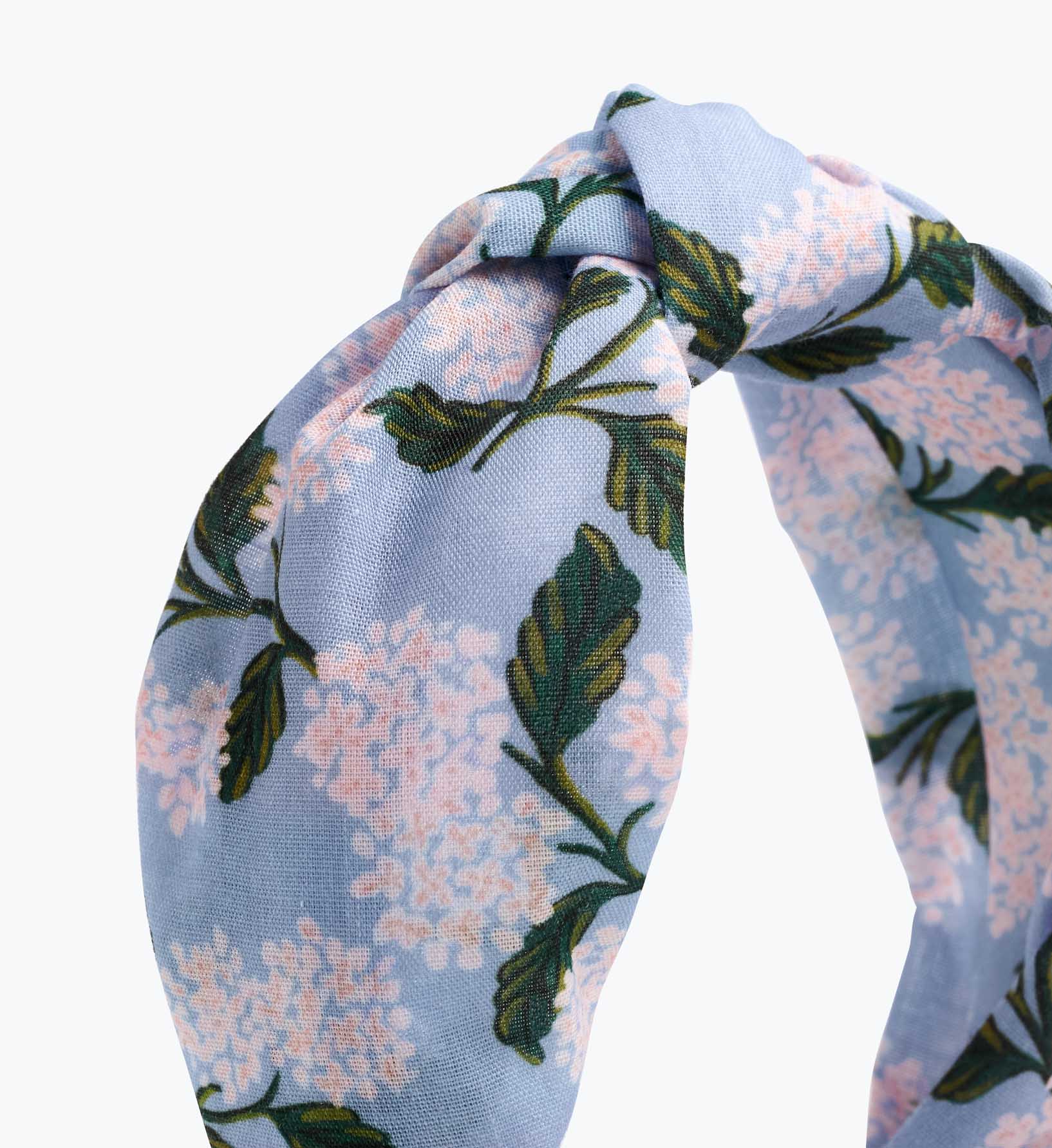 Knotted Headband - Hydrangea