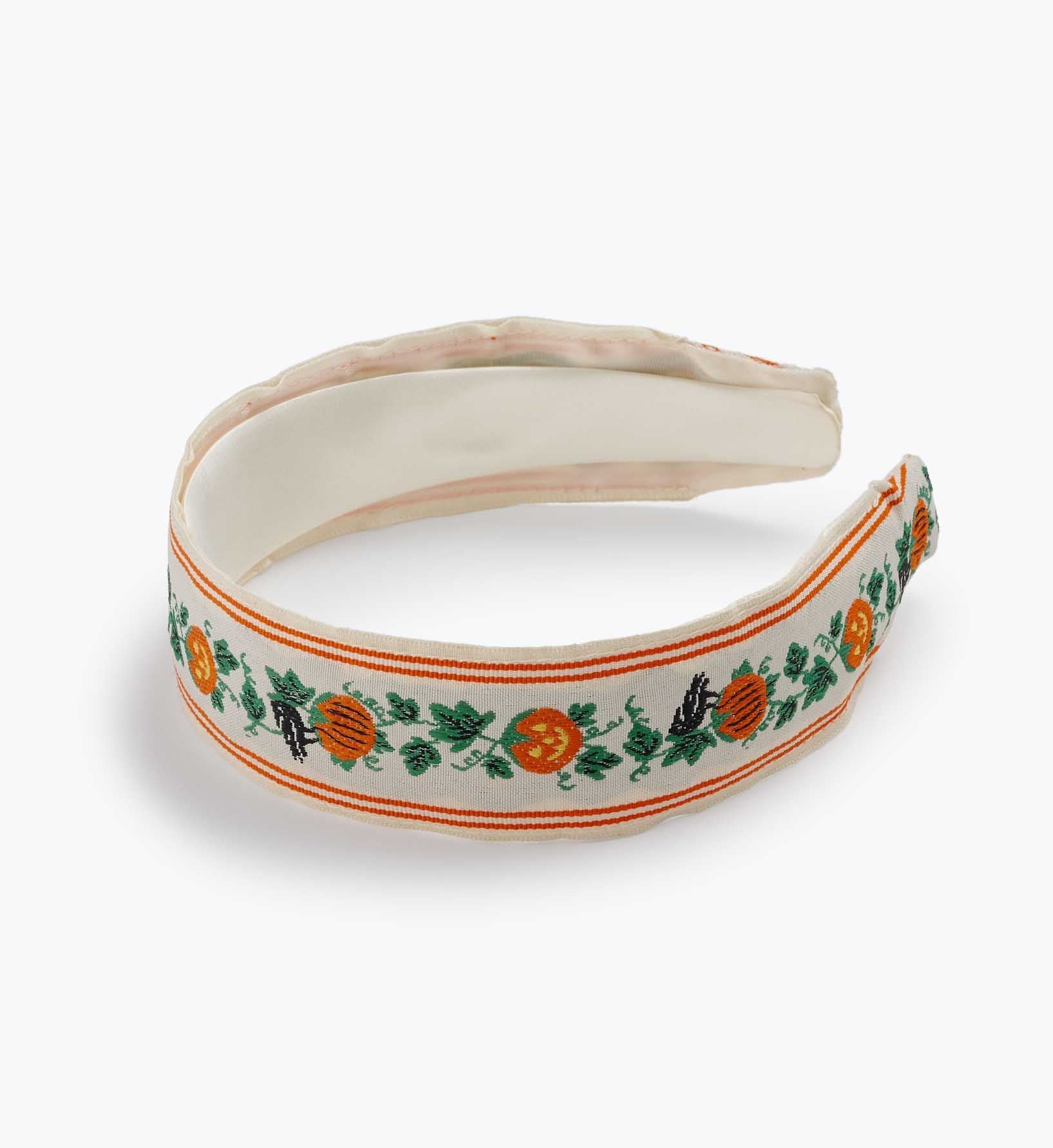 Jacquard Headband - Pumpkin Patch