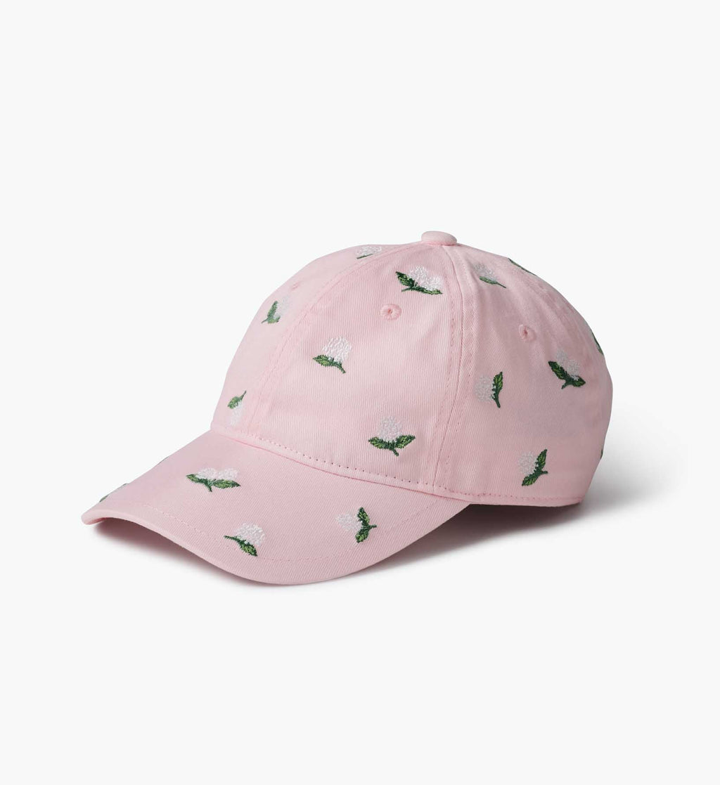Baseball Cap - Pink Hydrangea