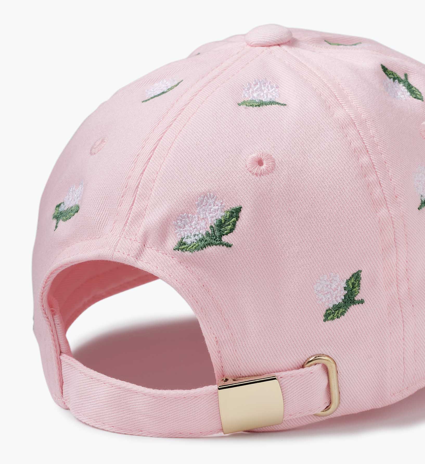 Baseball Cap - Pink Hydrangea