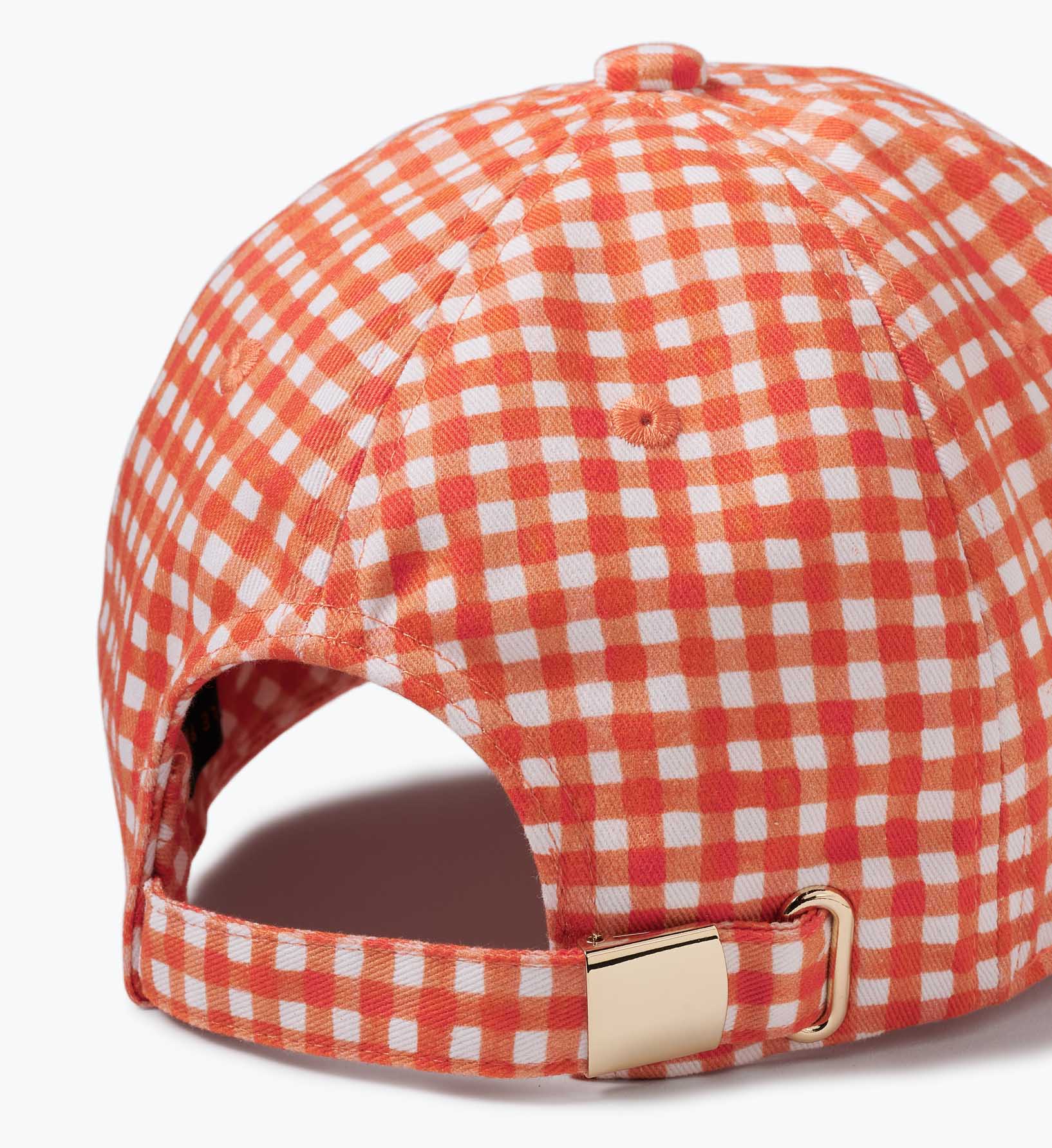 Baseball Cap - Gingham Cherries