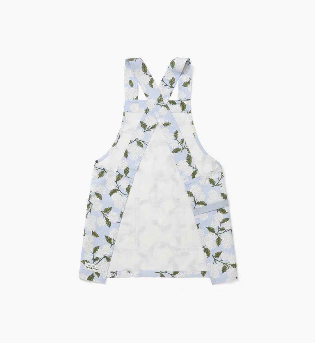 Smock Apron - Hydrangea