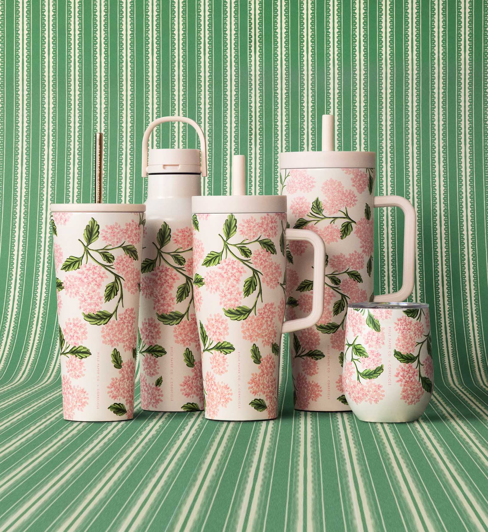 20 oz. Sport Canteen - Pink Hydrangea