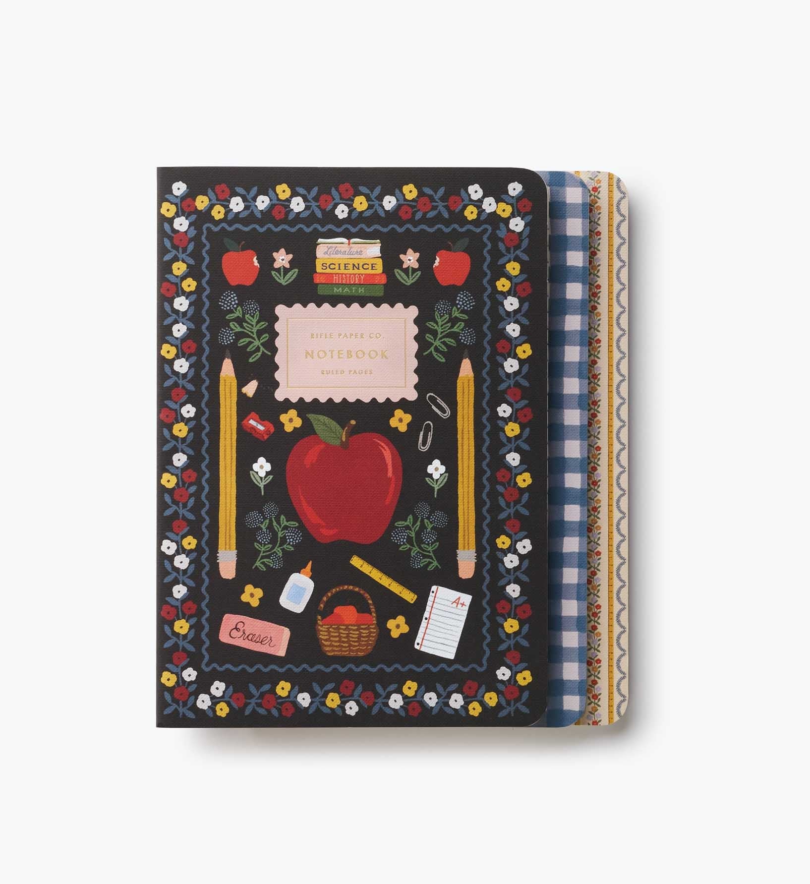 Stitched Notebook Set - Schoolhouse