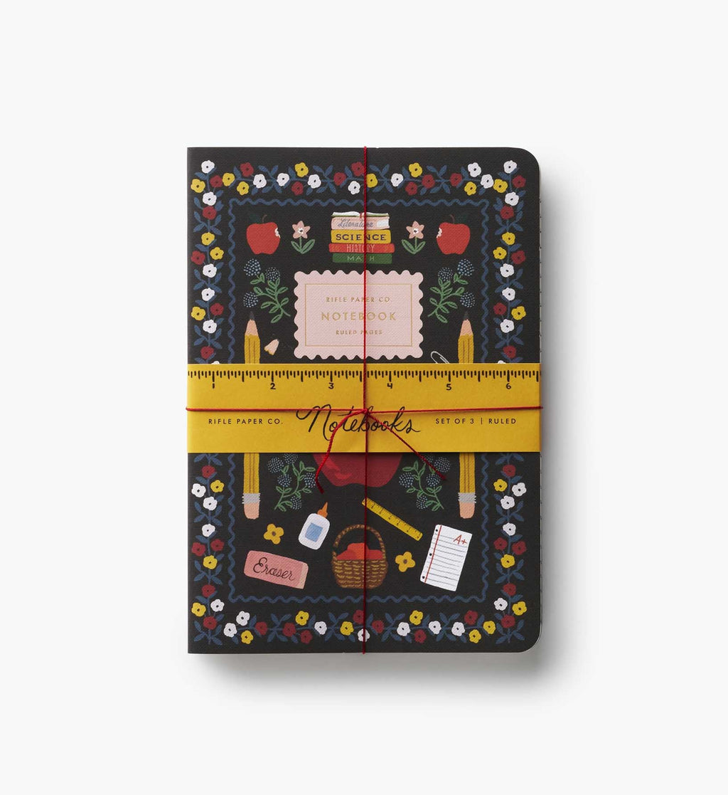 Stitched Notebook Set - Schoolhouse