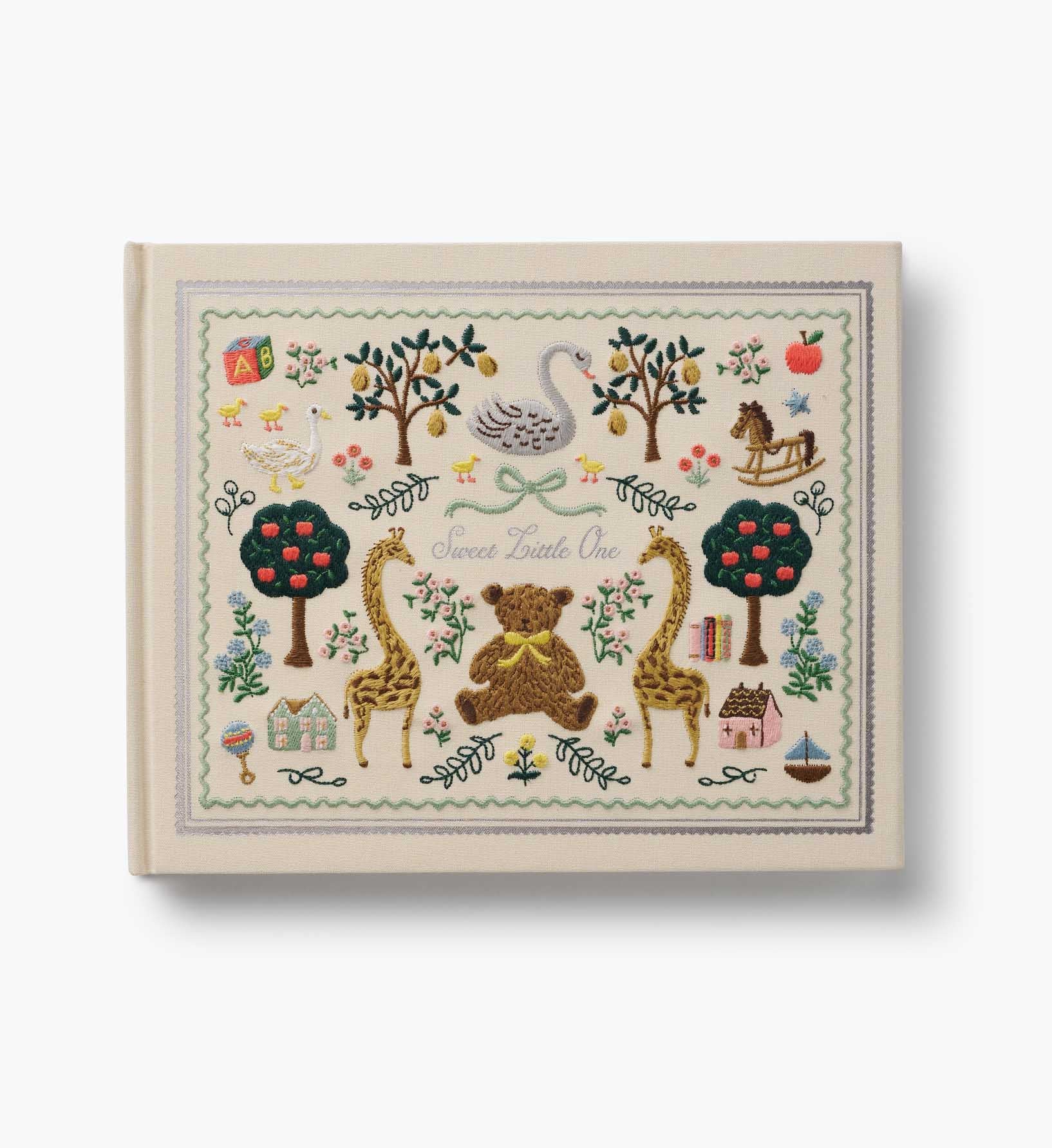 Embroidered Baby Book - Storybook