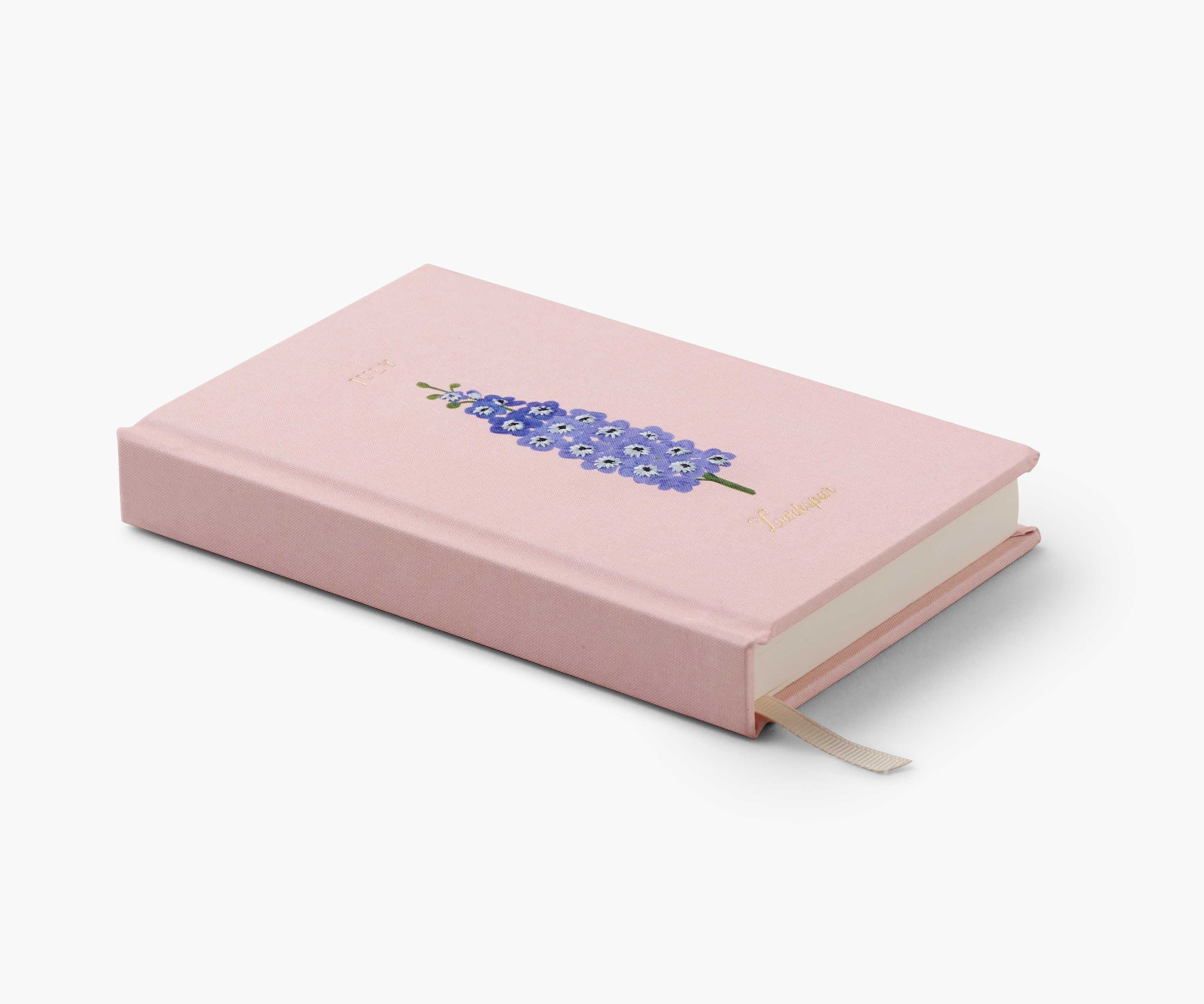 Birth Month Mini Embroidered Journal - July