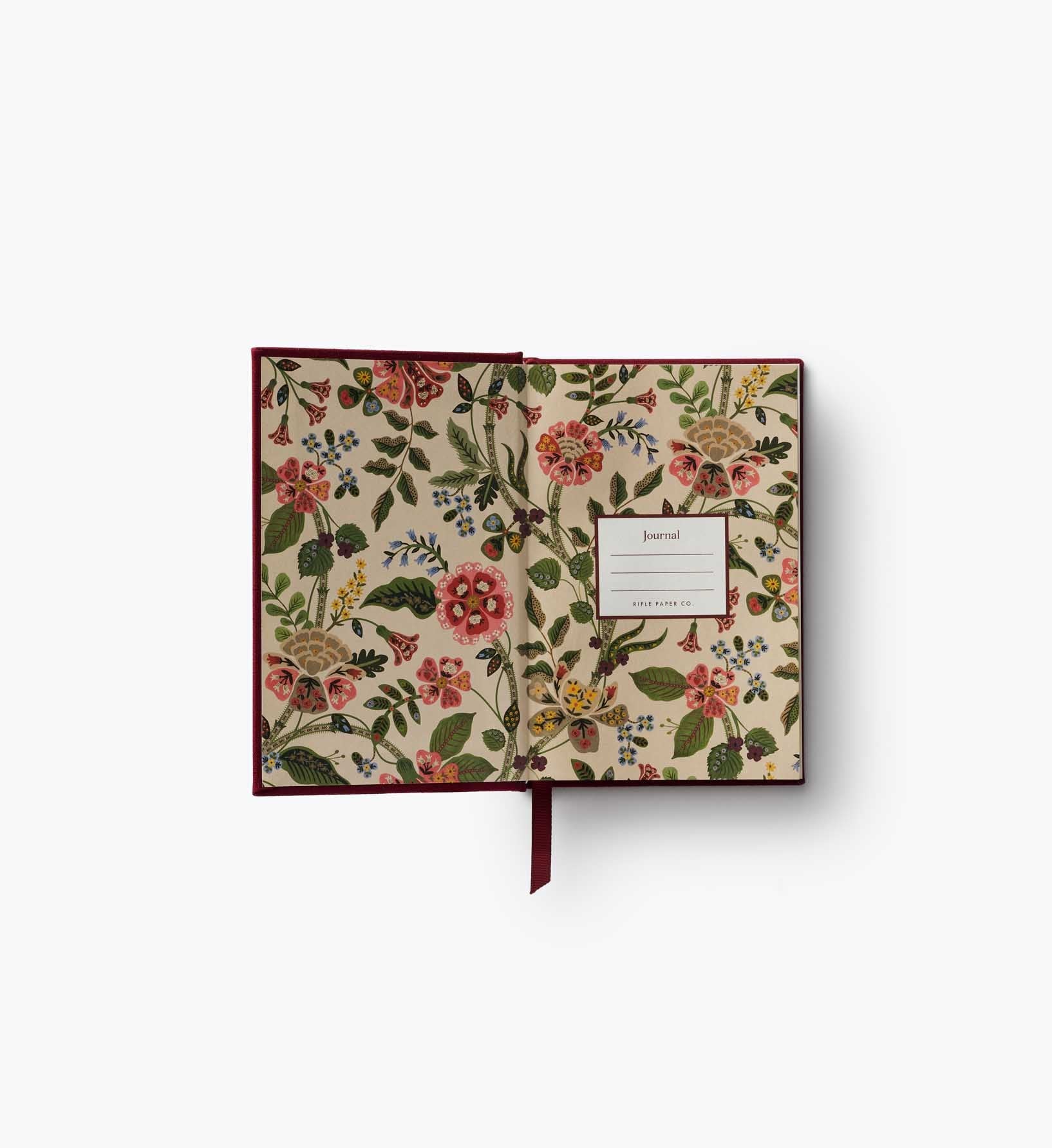 Mini Embroidered Journal - Gracie
