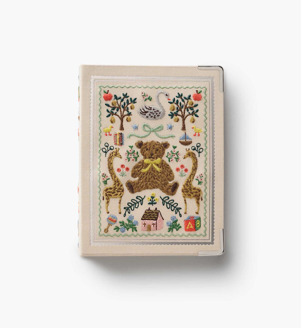 Embroidered Small Photo Album - Storybook