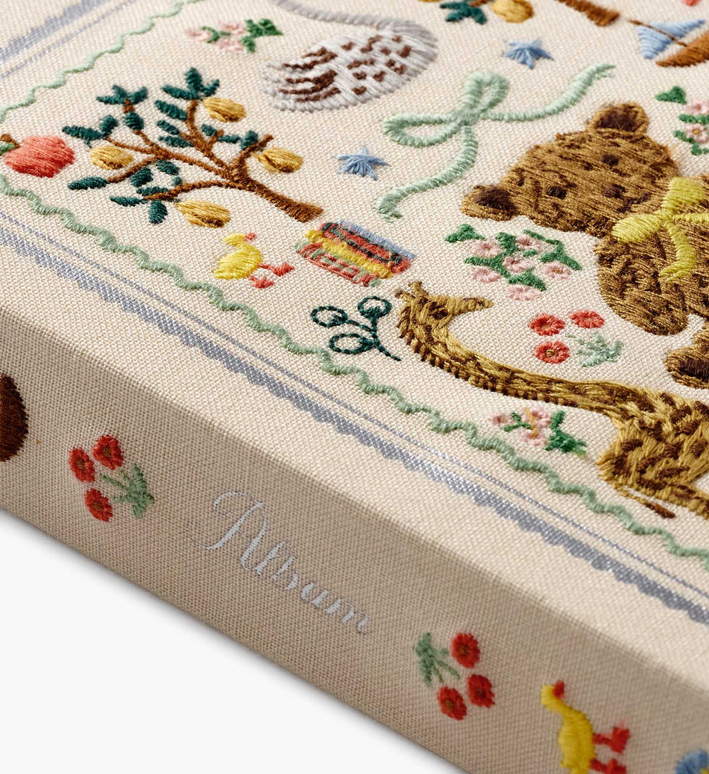 Embroidered Small Photo Album - Storybook