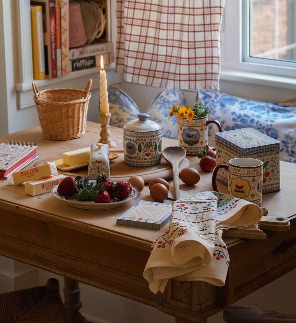 Porcelain Canister - Home Sweet Home