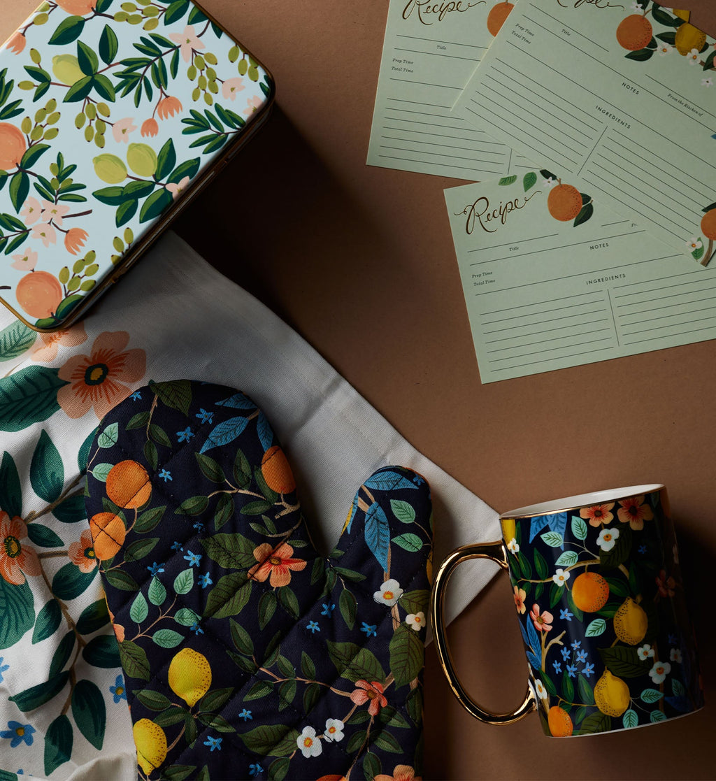 Oven Mitt - Citrus Grove