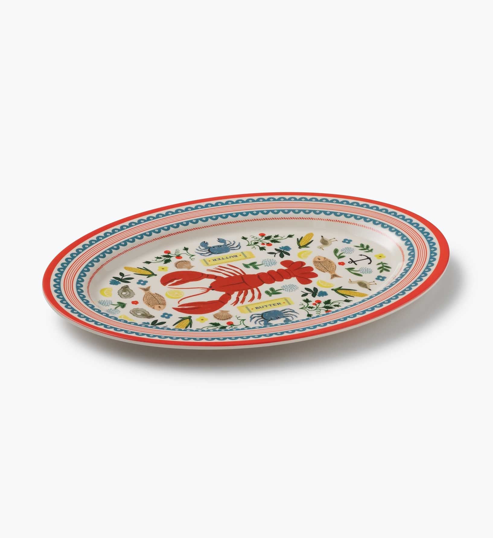 Melamine Serving Platter - Seaside