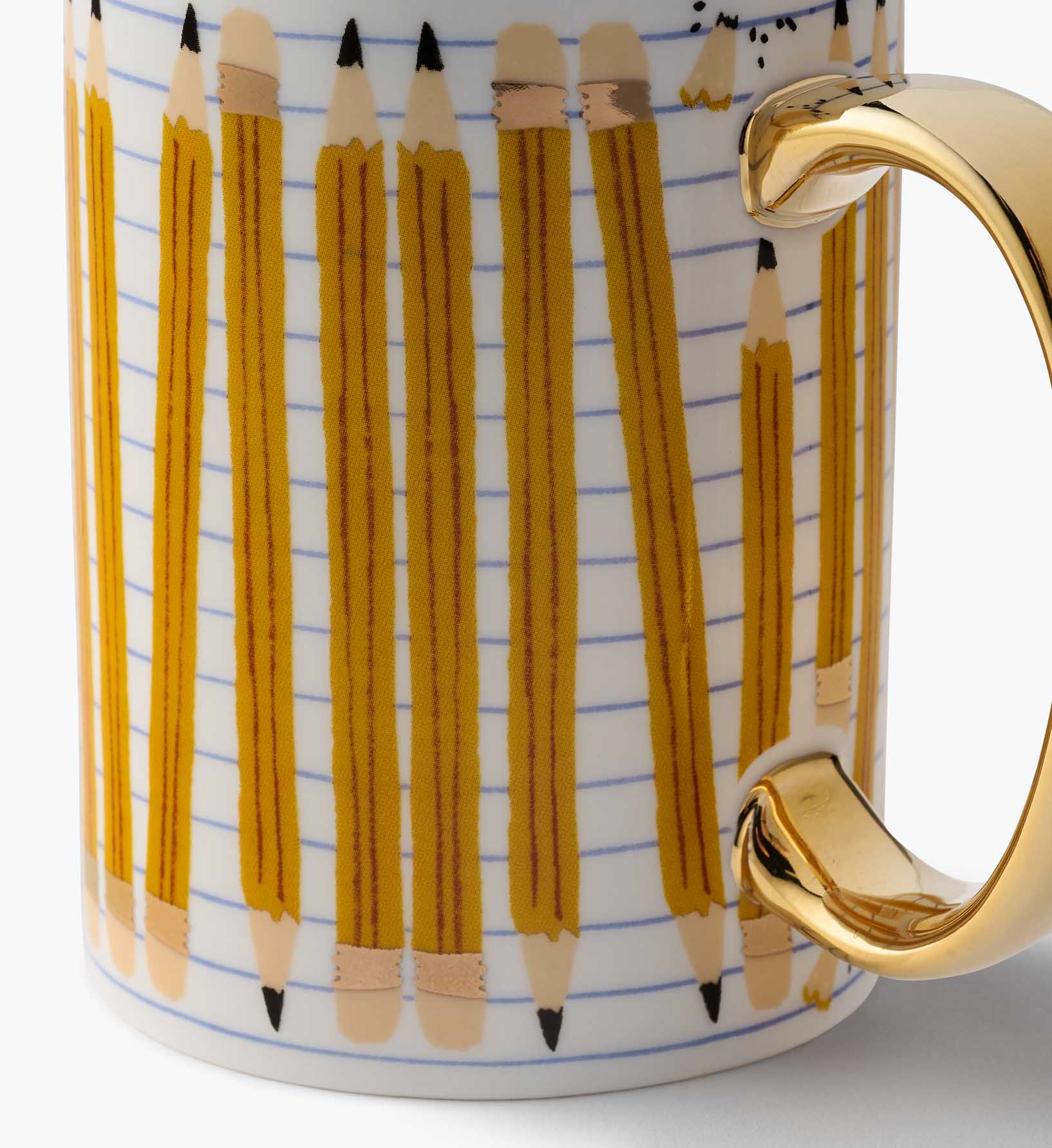 Porcelain Mug - Pencils