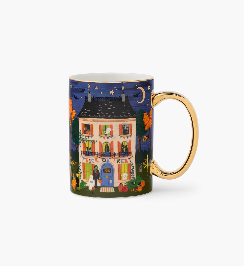Porcelain Mug - Haunted House