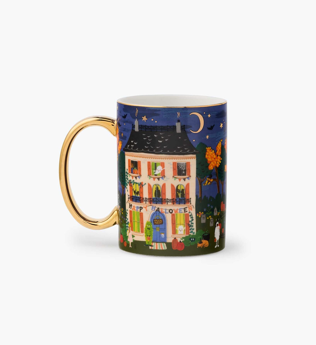 Porcelain Mug - Haunted House