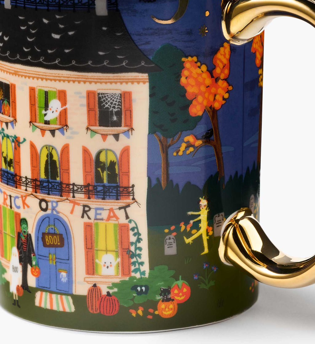 Porcelain Mug - Haunted House
