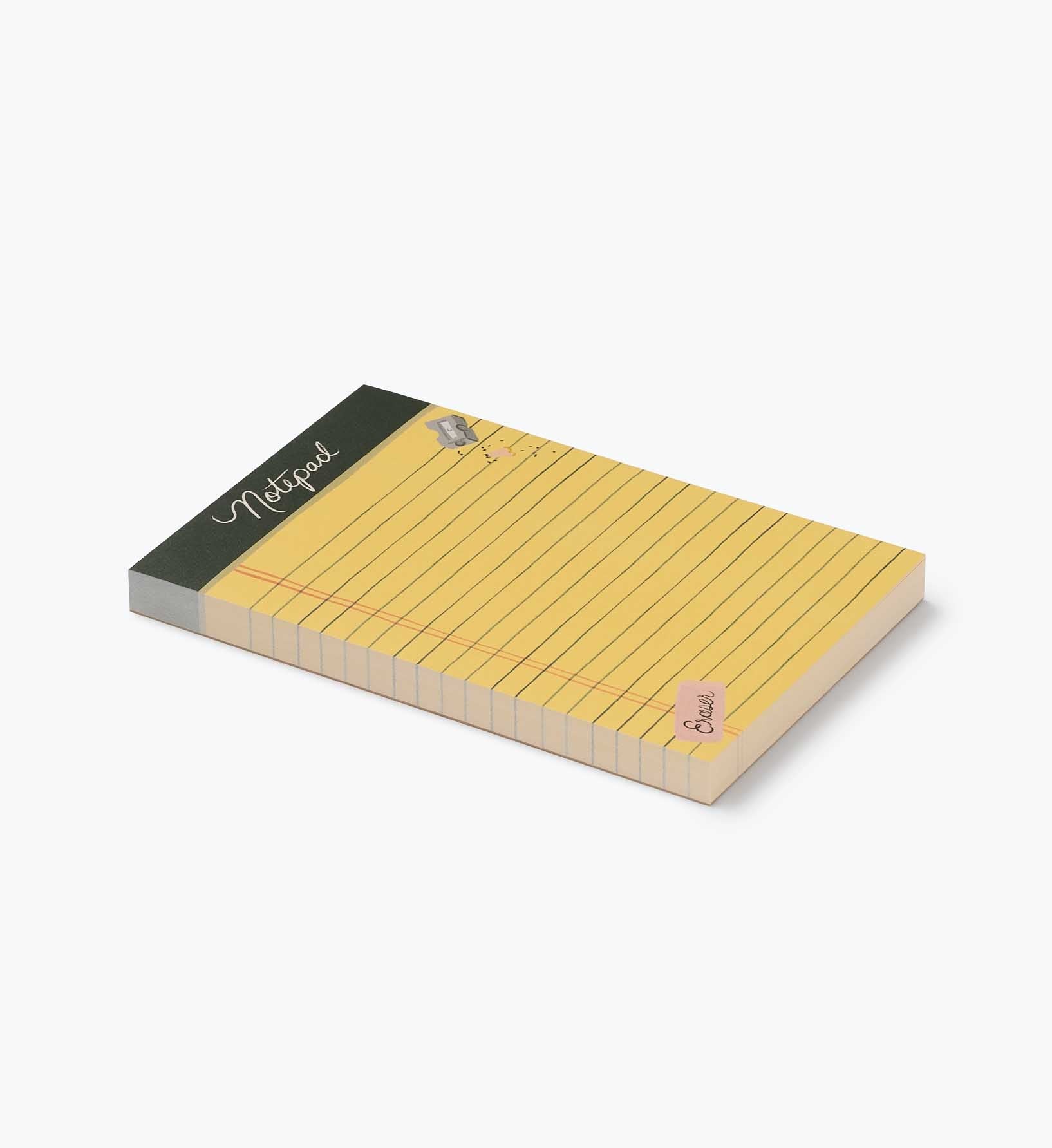 Checklist Notepad - Class Notes