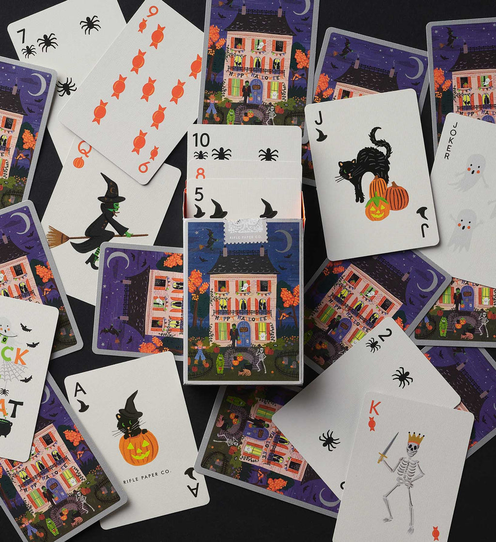 Playing Cards - Haunted House