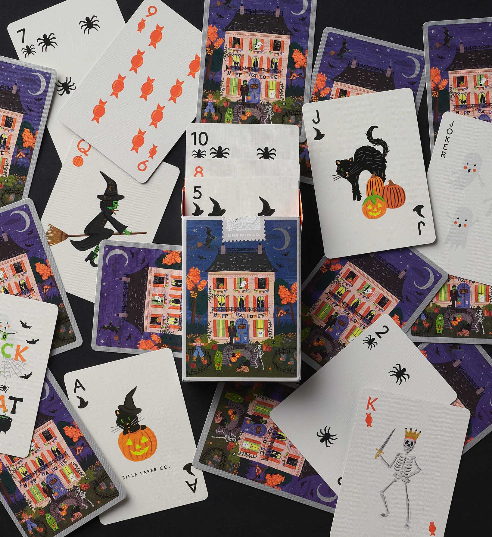 Playing Cards - Haunted House