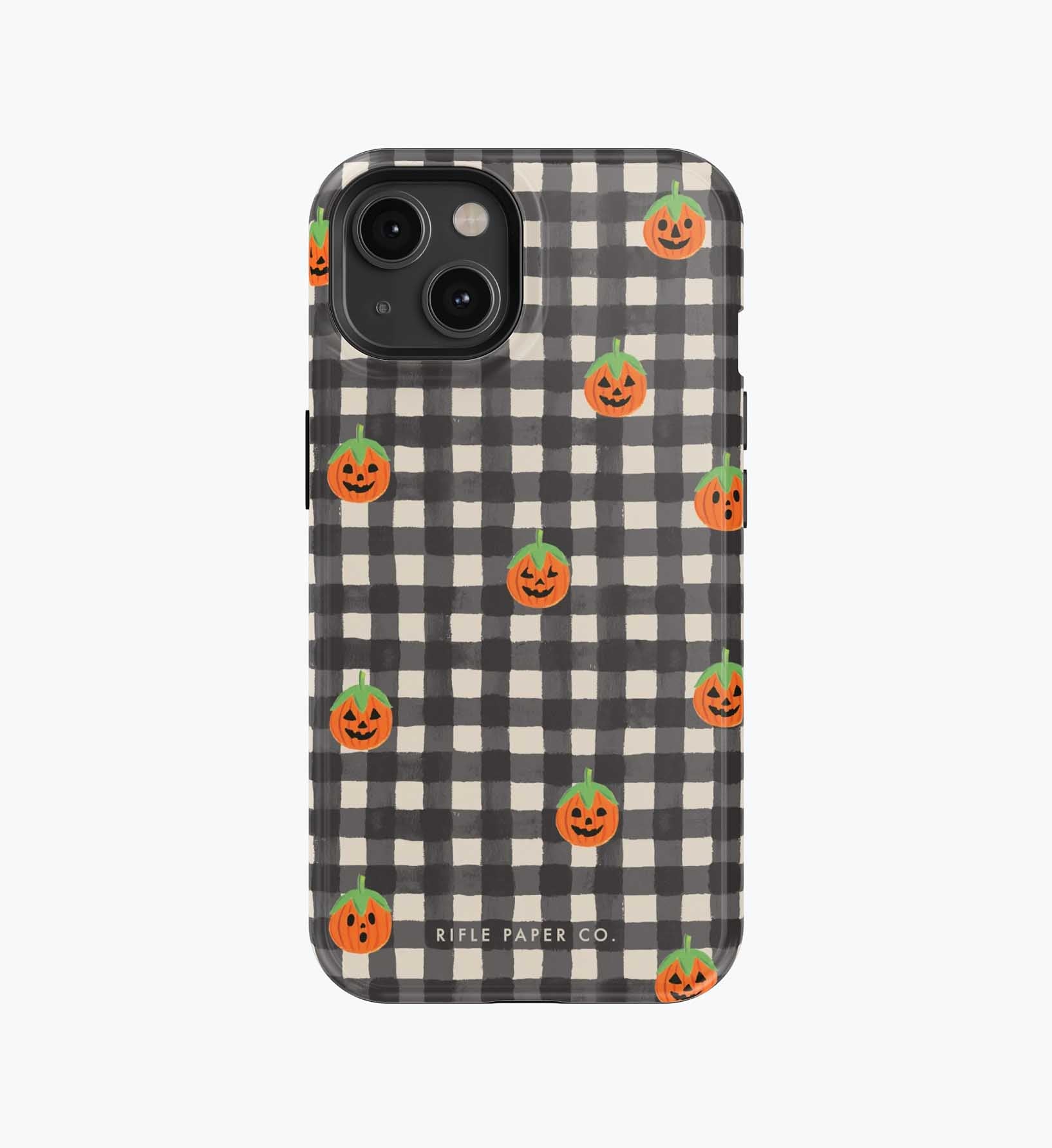 Phone Case - Pumpkin Gingham