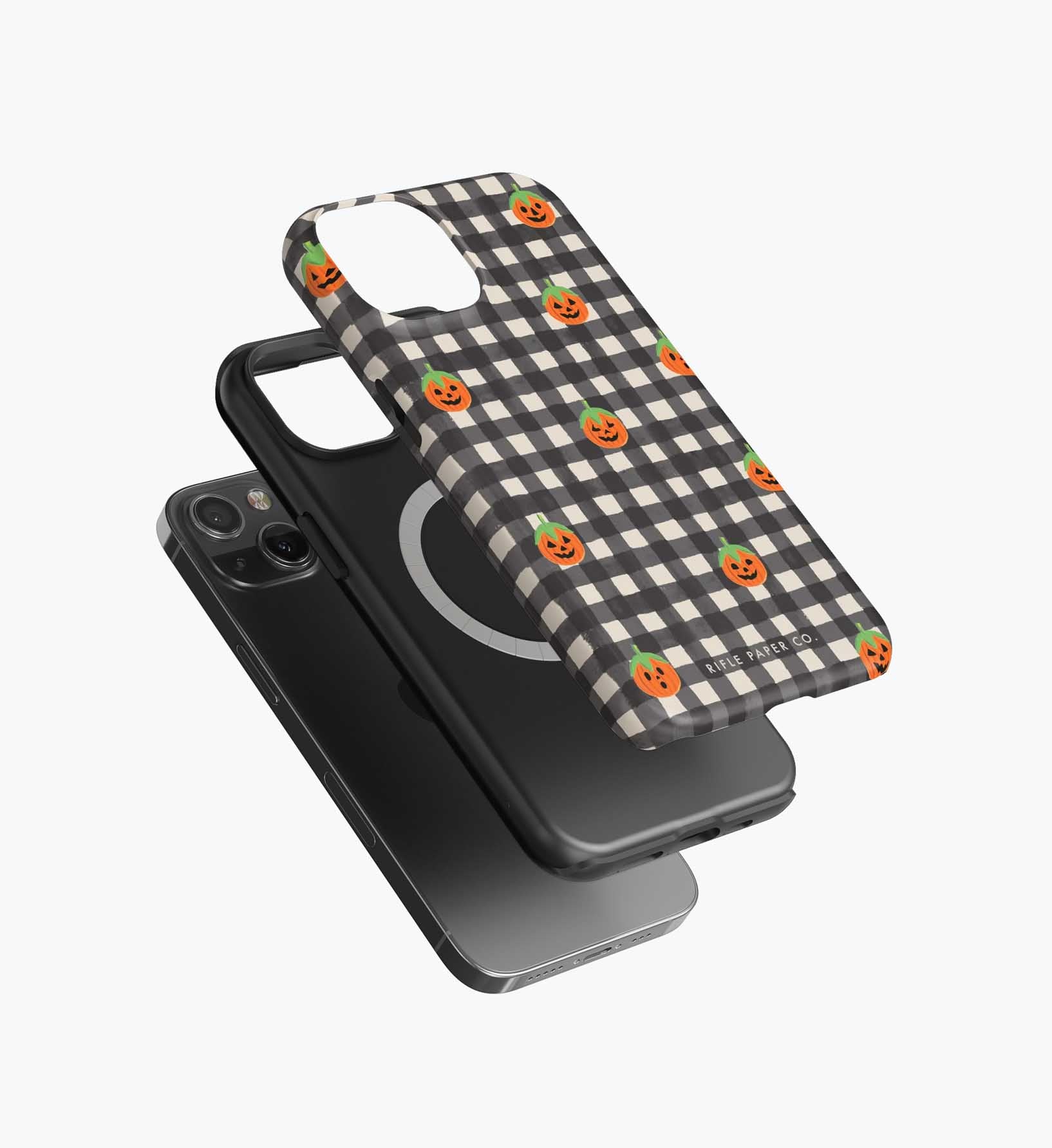 Phone Case - Pumpkin Gingham