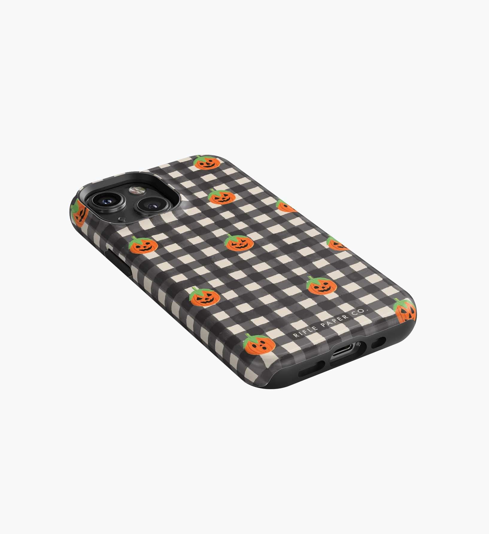 Phone Case - Pumpkin Gingham