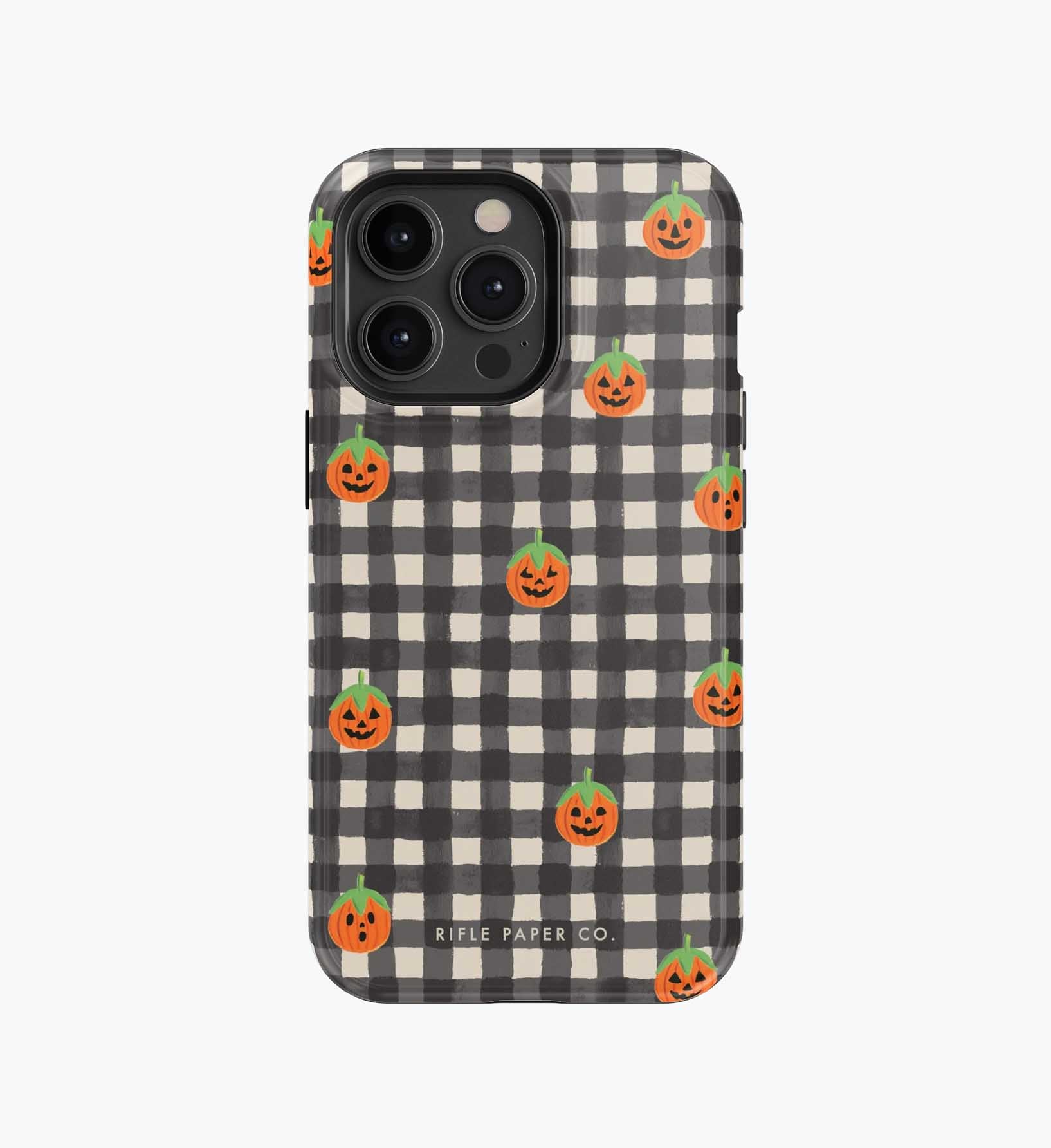 Phone Case - Pumpkin Gingham