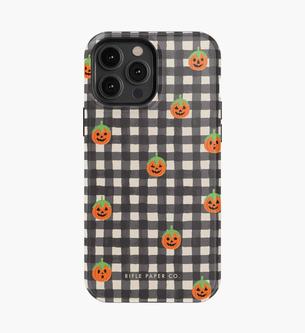 Phone Case - Pumpkin Gingham